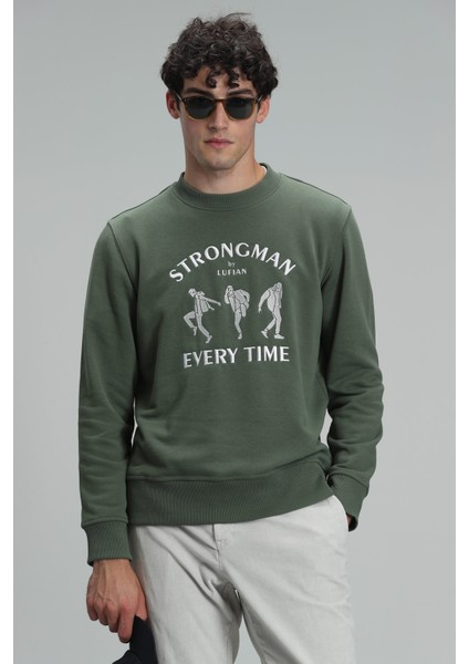 Edwın Erkek Sweatshirt Yeşil