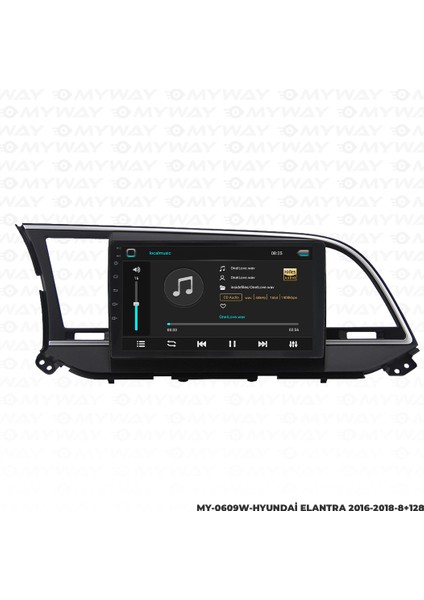 Hyundai Elantra Android Carplay Multimedya Navigasyon Ekran Teyp 8GB+128GB modelleri