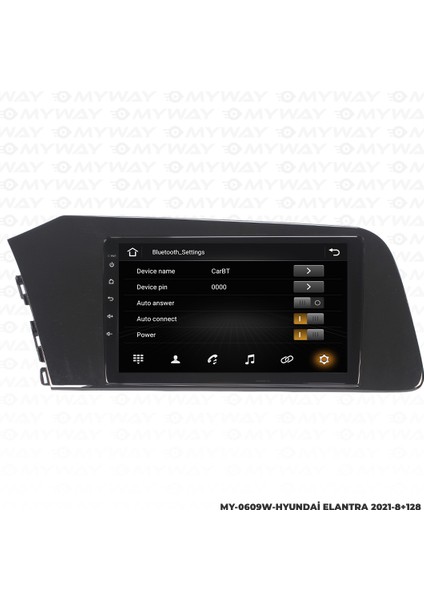 Hyundai Elantra Android Carplay Multimedya Navigasyon Ekran Teyp 8GB+128GB fiyatları