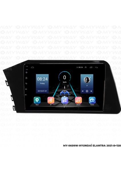 Hyundai Elantra Android Carplay Multimedya Navigasyon Ekran Teyp 8GB+128GB modelleri