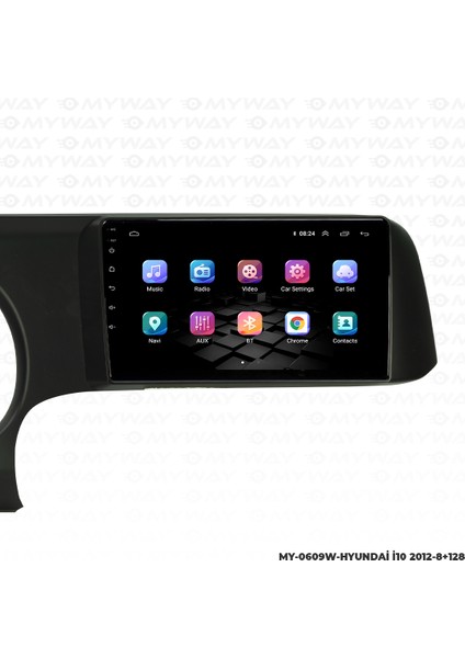 Hyundai I10 Android Carplay Multimedya Navigasyon Ekran Teyp 8GB+128GB indirimleri