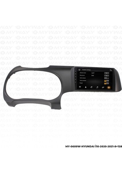 Hyundai I10 Android Carplay Multimedya Navigasyon Ekran Teyp 8GB+128GB modelleri