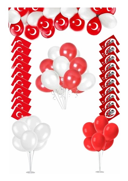 29 Ekim-23 Nisan Balonlu Dekorasyon