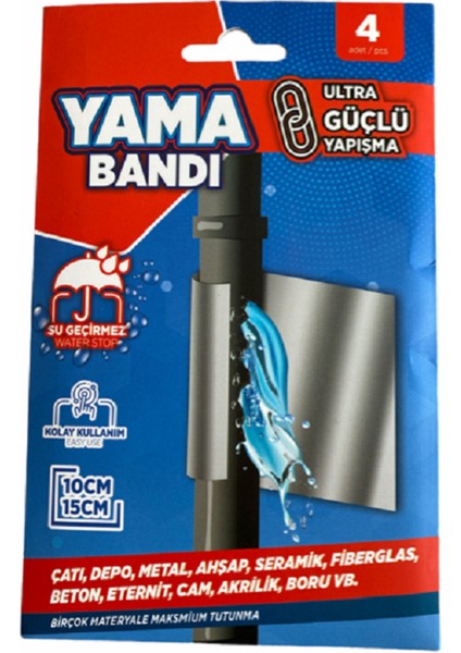 Çamur Band Cam Malzemelerin Tamiri Için Su Sızmaz Pratik Çözüm