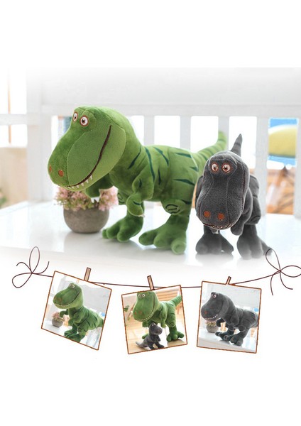 Sevimli Dinozor Peluş Tyrannosaurus Doldurulmuş Oyuncak (Yurt Dışından)