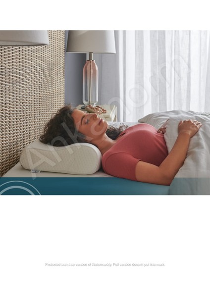 Ankanorm Visko Boyun Yastığı Visco Ortopedik Boyun Yastığı Boyun Düzleşmesi Için Özel Yastık