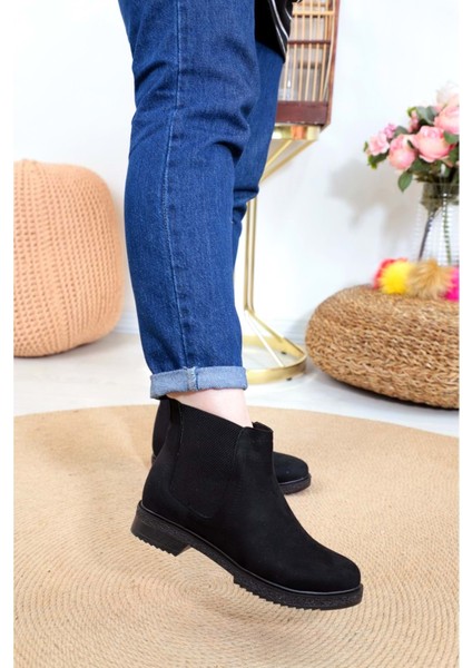 1380 Bayan Chelsea Postal Bot - NKT01380-SIYAH Nubuk-38 fiyatları