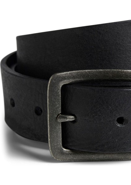 Jacvıctor Leather Belt Noos BLACK12152757-BLA