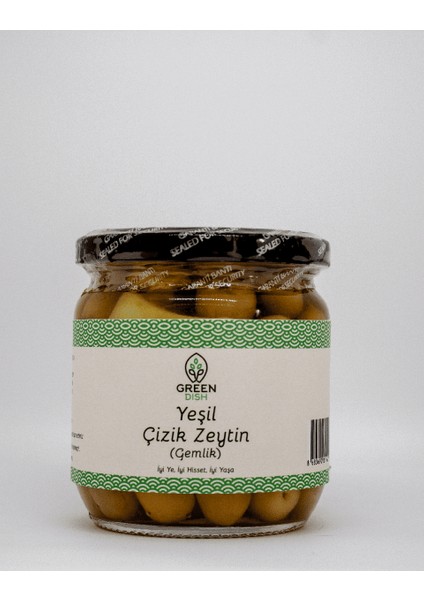 Yeşil Çizik Zeytin 280 gr