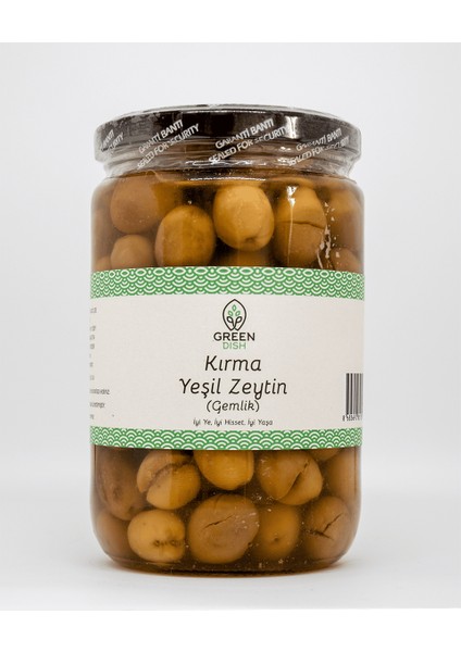 Kırma Yeşil Zeytin 475 gr