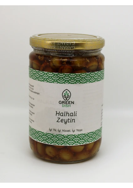 Green Dish Halhalı Zeytin 400 gr