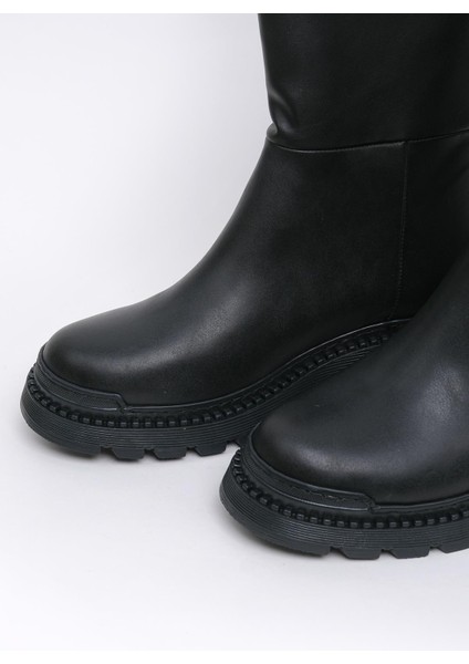 Capri Vegan Deri Termal Kauçuk Çizme 45027 indirimleri