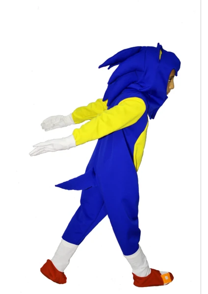 Güzin Fashion Kirpi Sonic Kostüm