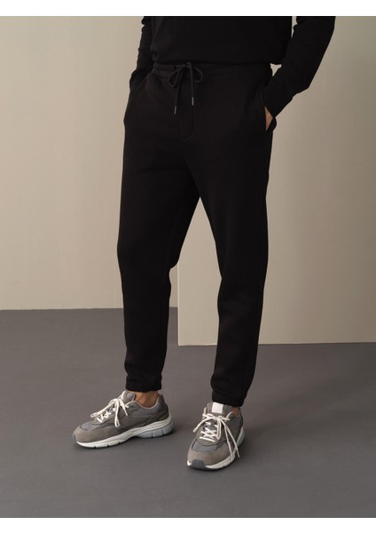 Erkek Siyah Basic Sweat Pantolon fiyatları