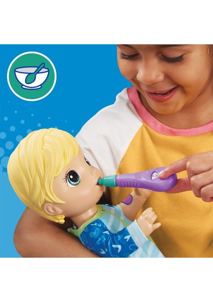 E6937 Baby Alive Bebeğim Hasta Oldu - Sarışın / +3 Yaş fırsatları