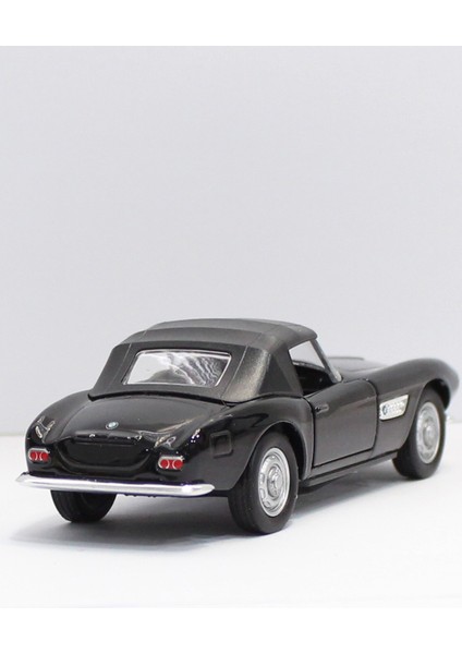 Siyah Bmw 507 1956 Çek Bırak Metal Oyuncak Araba 12 cm fırsatları