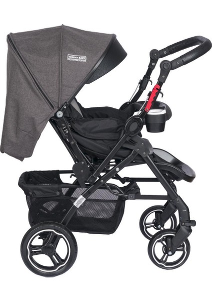 Tornado Plus Black Alüminyum Lüx Çift Yön Bebek Arabası modelleri