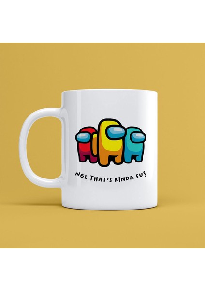 Among Us Tasarımlı Kupa Bardak Mr-13