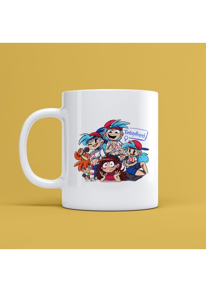 Friday Night Funkin Tasarımlı Kupa Bardak Mr-01