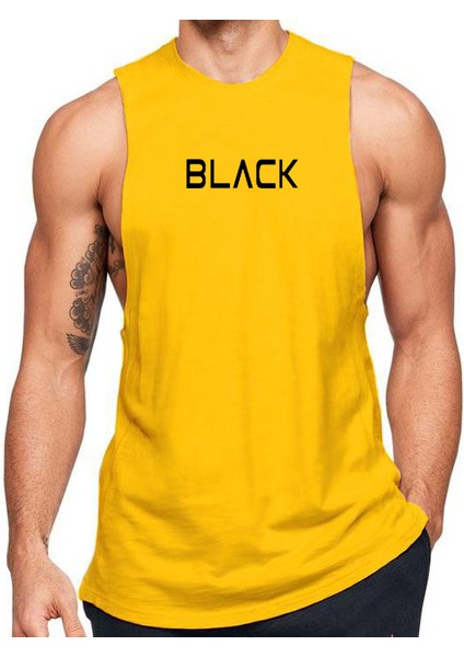 Black-Istanbul -Black Baskı Sıfır Kollu