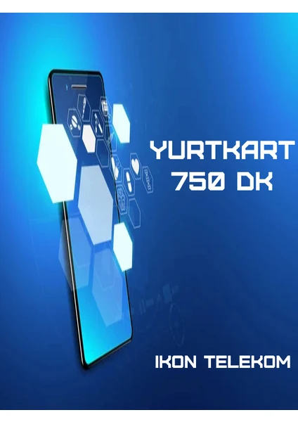 İkon Telekom YurtKart 750 Dakika