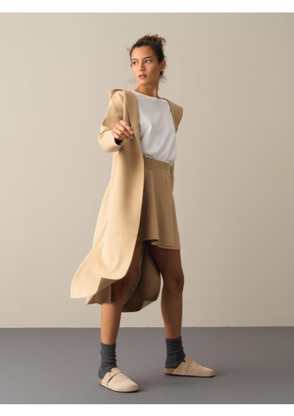 Kapüşonlu Regular Fit Uzun Hırka fiyatları