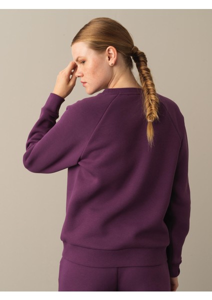Kadın Mor Regular Fit Sweatshirt indirimleri