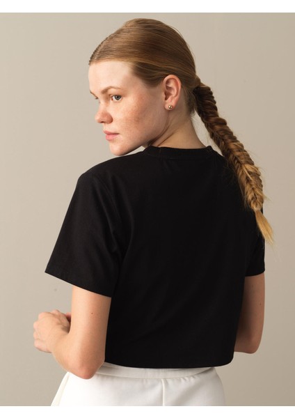 Xint Bisiklet Yaka Regular Fit Modal Basic Crop modelleri