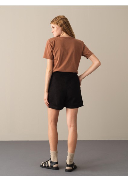 Bisiklet Yaka Pamuk Regular Fit Vatkalı Basic T-Shirt fırsatları