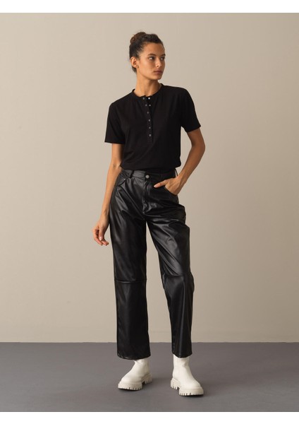 Patlı Yaka Regular Fit Modal Basic T-Shirt fiyatları
