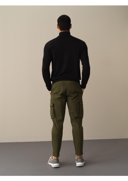 Erkek Siyah Regular Fit Basic Kazak fırsatları