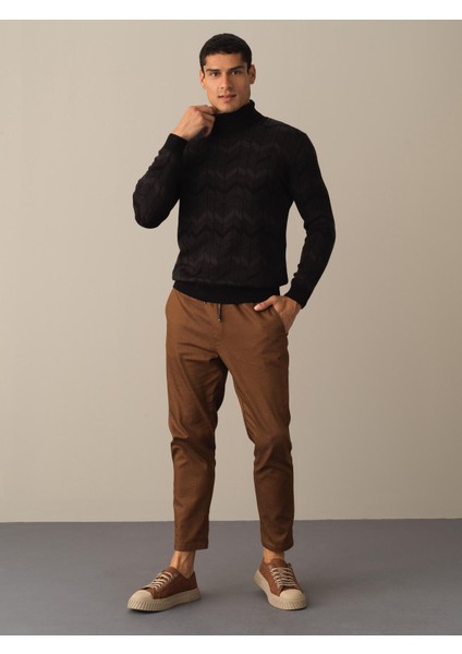 Erkek Siyah Regular Fit Kazak fiyatları