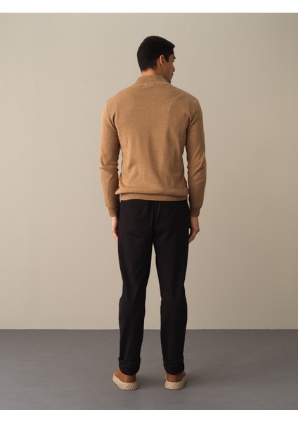 Camel Fermuarlı Basic Hırka indirimleri