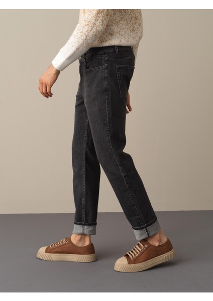 Pamuklu Slim Fit Denim Pantolon modelleri