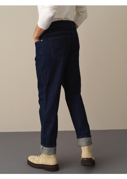 %100 Pamuk Regular Fit Denim Pantolon