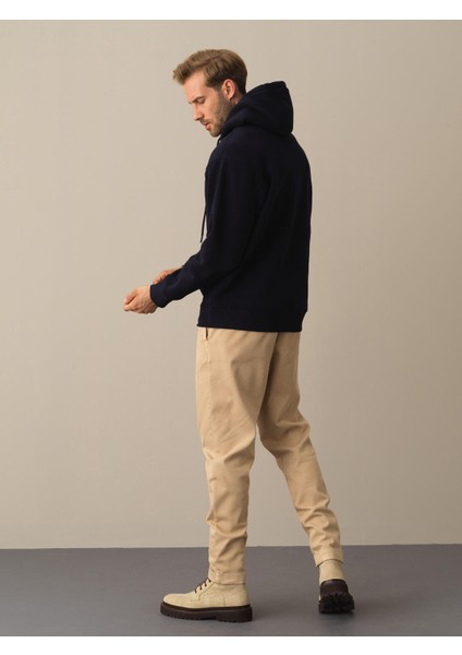 Erkek Lacivert Oversize Basic Sweatshirt indirimleri