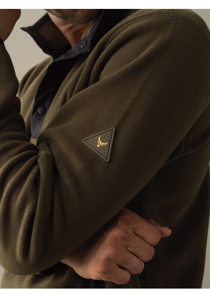 Erkek Haki Regular Fit Polar Sweatshirt indirimleri