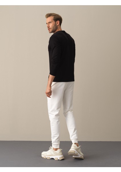 Erkek Siyah Modal Basic Tişört fırsatları