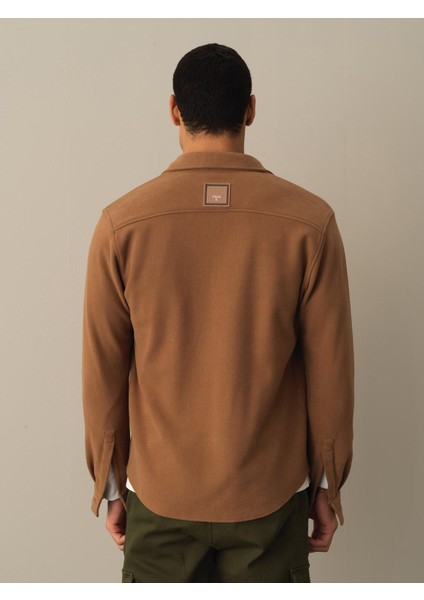 Erkek Camel Fit Cepli Gömlek Ceket fırsatları