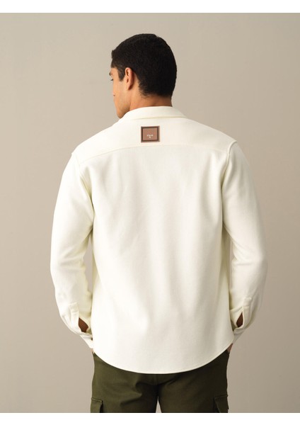 Erkek Ekru Fit Cepli Gömlek Ceket indirimleri