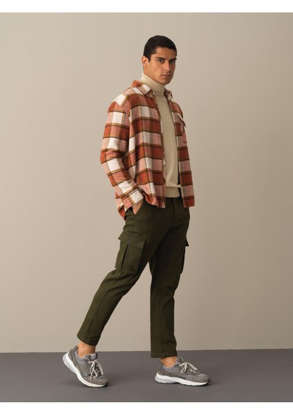 Erkek Camel Oversize Fermuarlı Gömlek Ceket fırsatları