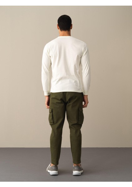 Erkek Ekru %100 Pamuk Baskılı Tişört indirimleri