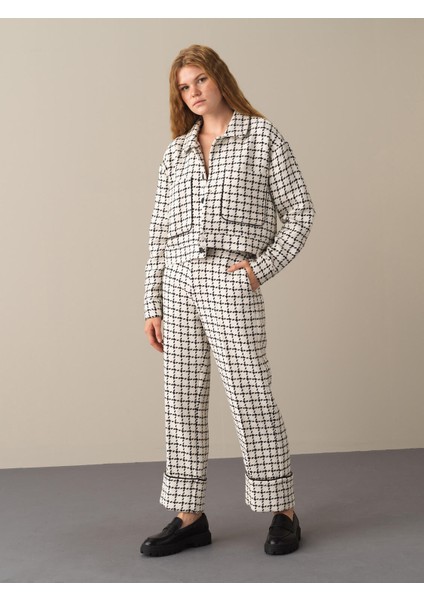 Kadın Beyaz Oversize Tüvit Ceket indirimleri