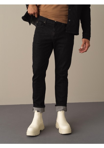 Pamuklu Slim Fit Denim Pantolon