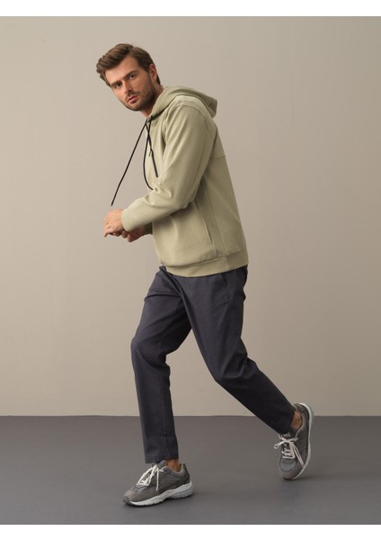 Erkek Yeşil Regular Fit Sweatshirt modelleri