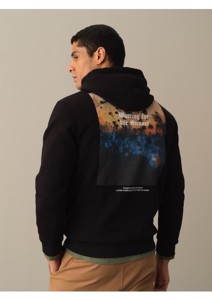 Pamuklu Regular Fit Baskılı Sweatshirt