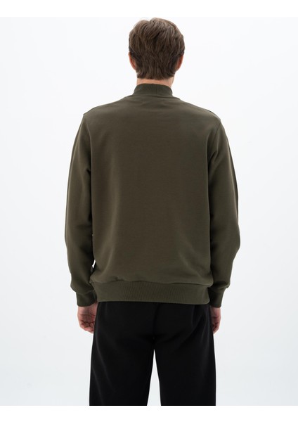 Erkek Regular Fit Balıkçı Yaka Sweatshirt K26254925201