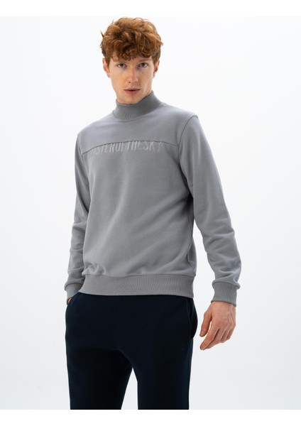 Erkek Regular Fit Balıkçı Yaka Sweatshirt K26254925201