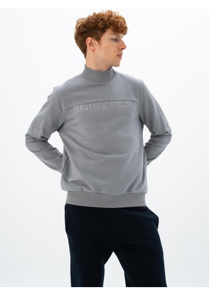 Erkek Regular Fit Balıkçı Yaka Sweatshirt K26254925201