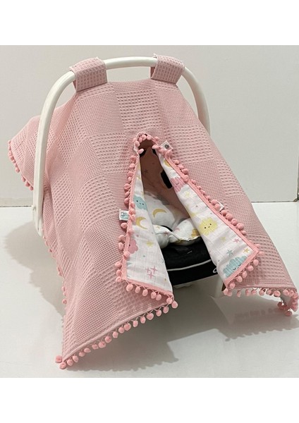 Pamuk Çok Amaçlı Çift Taraflı Puset Örtüsü